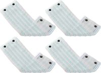Leifheit Clean Twist XL / Combi Clean XL vloerwisser vervangingsdoek met drukknoppen – Micro Duo – 42 cm / set van 4