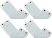 Leifheit Clean Twist XL / Combi Clean XL vloerwisser vervangingsdoek met drukknoppen – Micro Duo – 42 cm / set van 4