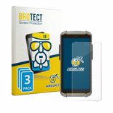 BROTECT Screenprotector 3 Stuks voor i.safe MOBILE IS540.M1 Beschermglas transparant