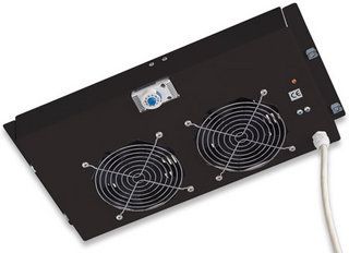 2 Fan Ventilation Unit - Zwart