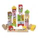 Pippi Houten blokken set - educatief speelgoed 30 stuks