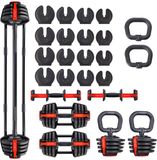 HMS 3-in-1 Verstelbare Dumbbell Set - 43,5 kg