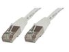 Microconnect B-FTP505W Netwerkkabel Wit 5 m Cat5e F/UTP (FTP) Rond