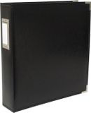 We R Makers Classic leather Album - 27.9x21.6cm Zwart