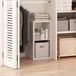 Furinno Kubieke open rug multifunctionele kleding en kast opslag organizer plank, 2-kubus, wit