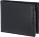 oxmox Leren portemonnee Leather RFID Protect Querscheinbörse Freedom Lion Embossed Black zwart