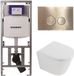 Geberit QeramiQ Dely Toiletset - Mat Wit