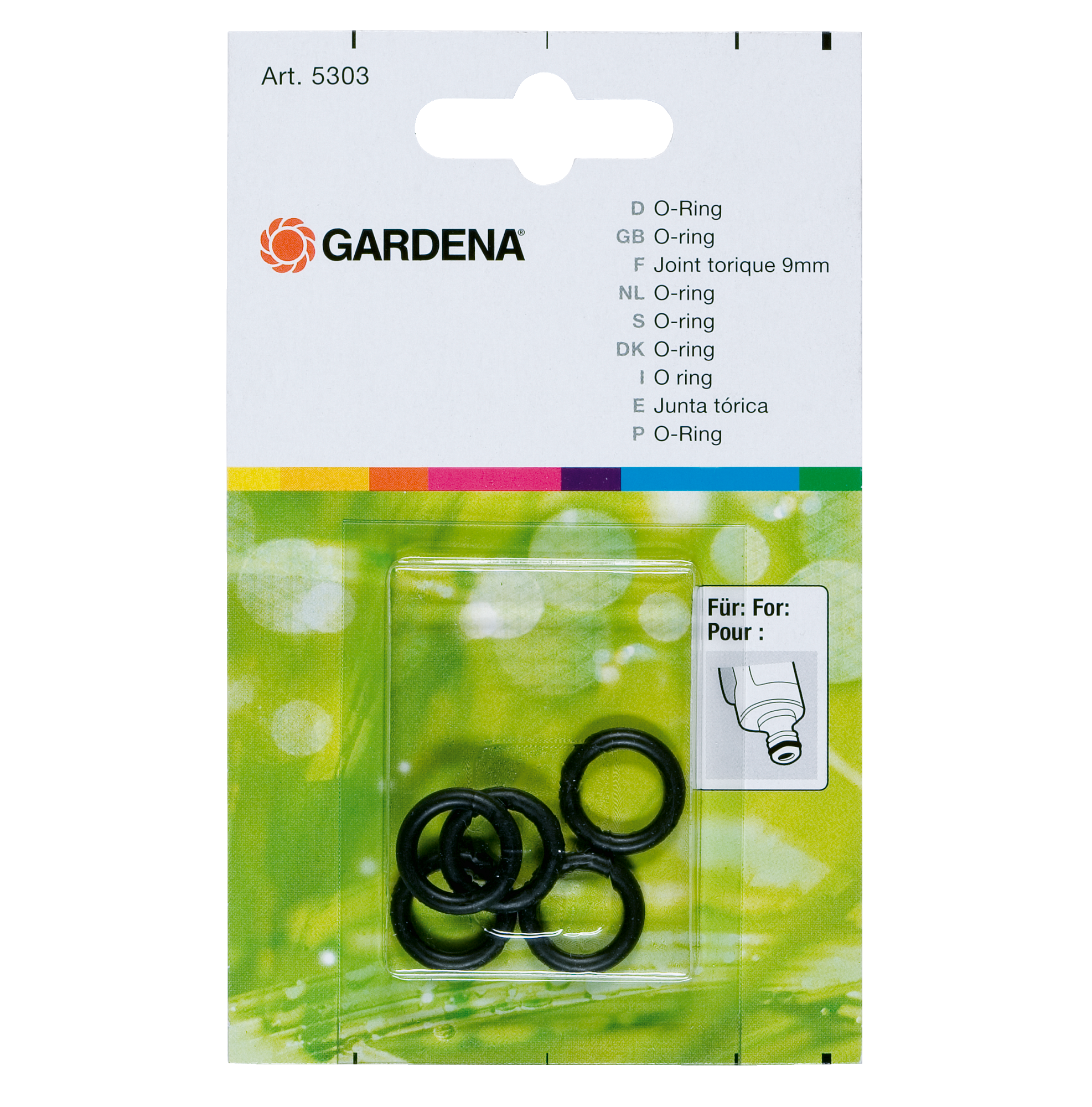 Gardena O-ringen voor Original System Inhoud: 5 stuks
