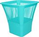 Plasticforte Afvalbak/vuilnisbak - prullenbak - plastic - blauw - 30 cm - kantoor