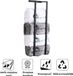 El suvon® Porte-serviettes Noir Inox 70 cm