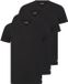 G-STAR SPRUCE T-shirt 3-pack col V Coton Noir M