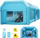 VEVOR Opblaasbare Spuitcabine 6x3x2,5M Werktent Blauw
