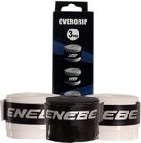 Enebe Lot de 3 surgrips lisse blanc/noir/blanc