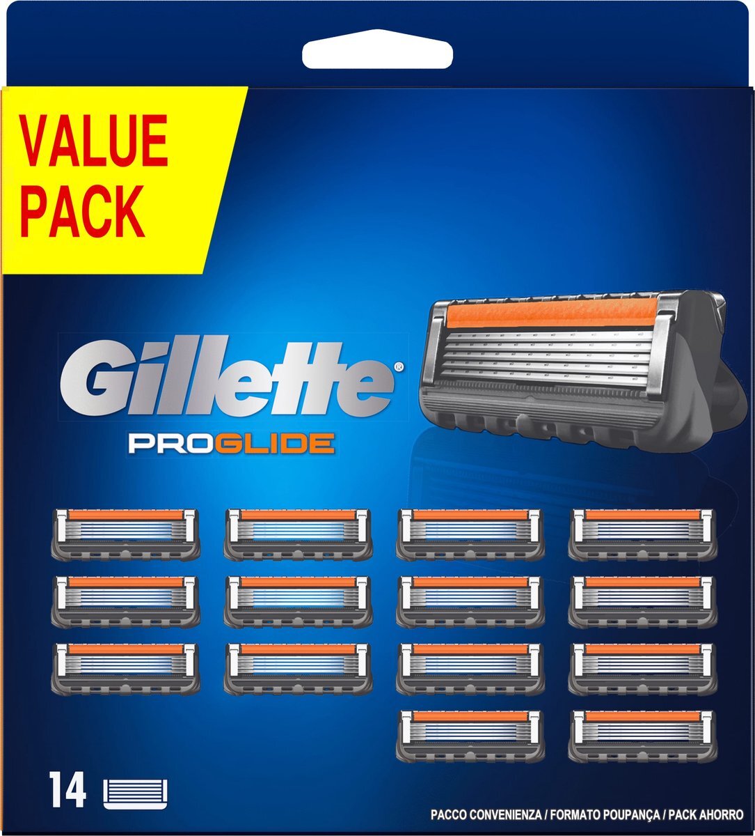 Gillette ProGlide Navulmesjes - 14 Stuks