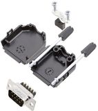 Amphenol L17DPPK25-BK+L717DB25PST D-sub male connectorset