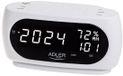 Adler AD 1186 Réveil avec affichage LED et thermomètre - Blanc