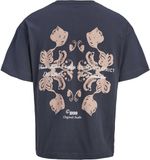 JACK&JONES JORMONTAUK BACK GRAPHIC TEE SSCN EA26 SN Heren T-shirt XXL Katoen Odyssey Gray