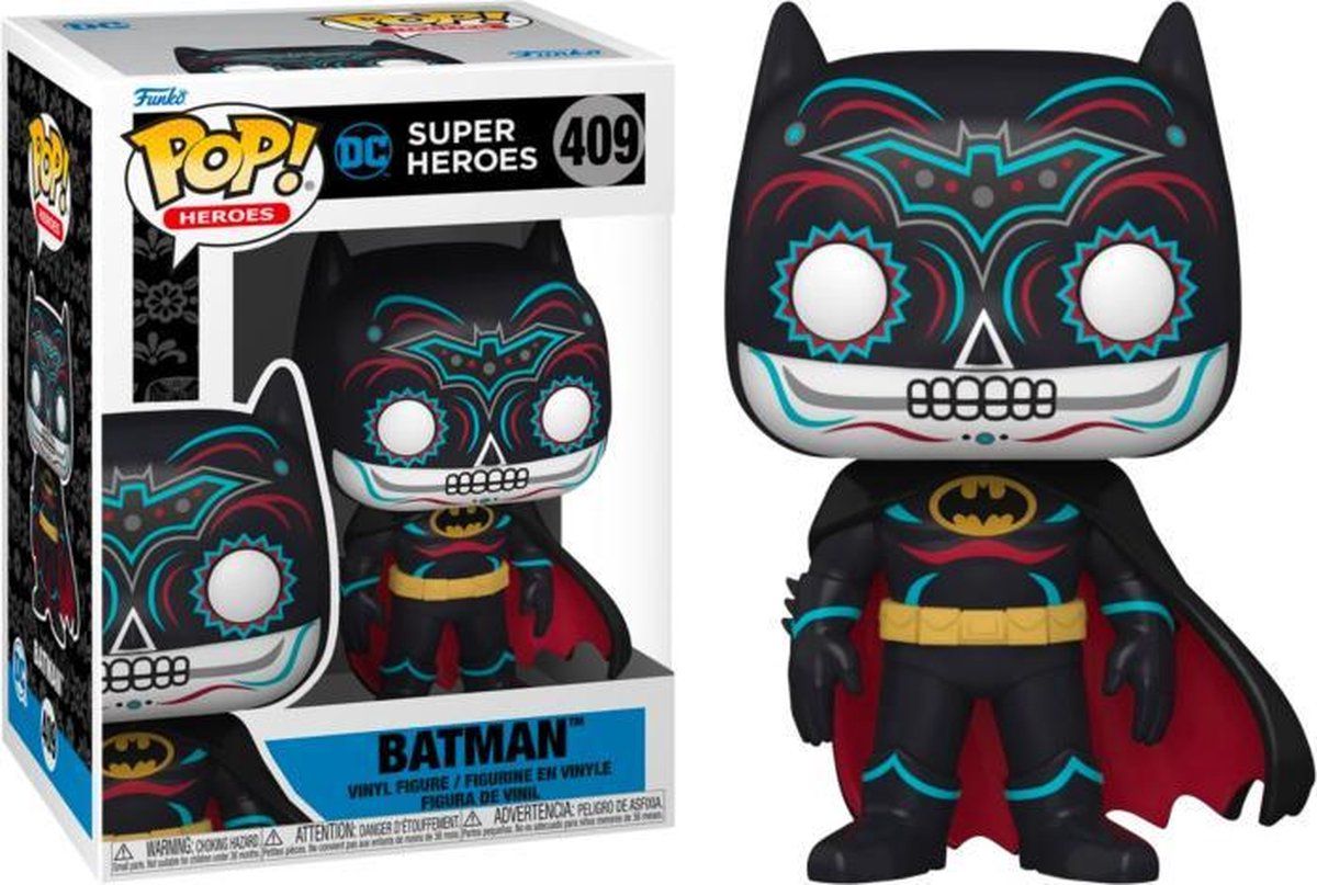 Funko Pop! Heroes: DC Super Heroes - Batman Dia de los Muertos - 0889698574136