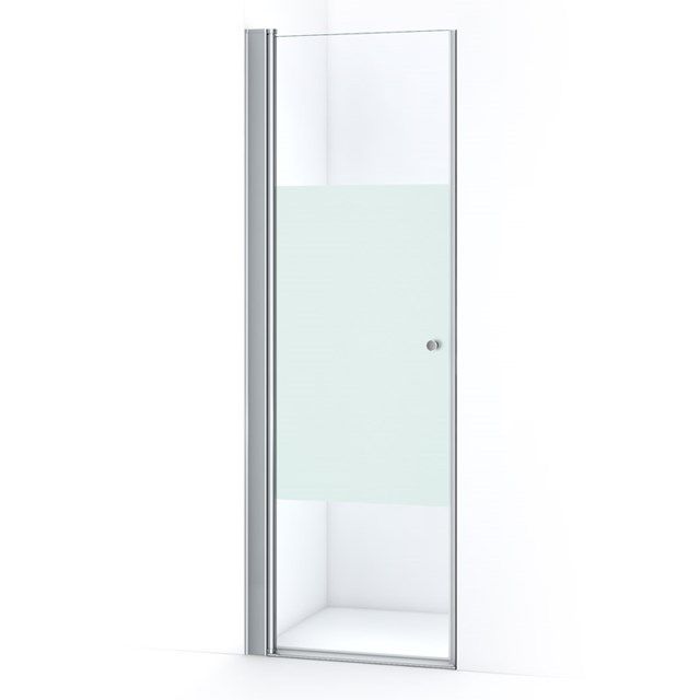 Maxaro Douchedeur Matte Strook 70cm Draaideur Zircon Comfort