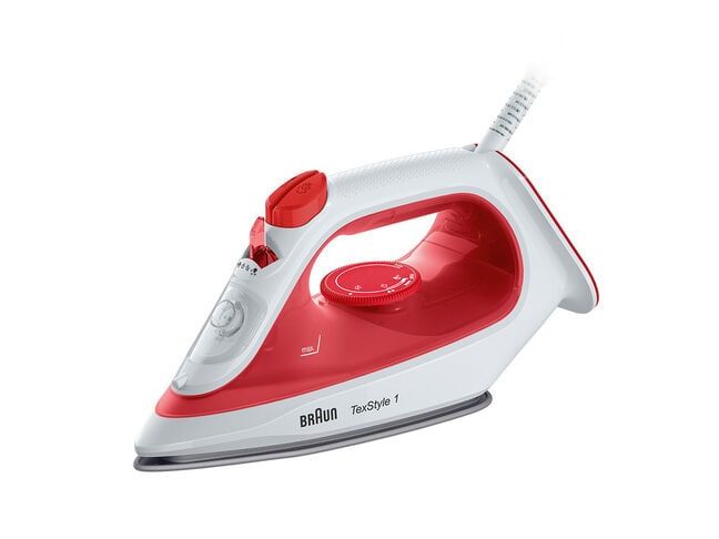 Braun TexStyle 1 SI1019 Stoomstrijkijzer - 1900W - Rood