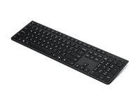 Lenovo Professioneel toetsenbord, volledige grootte, draadloos, 2,4 GHz, Bluetooth, QWERTZ, Duits, grijs, bruine doos