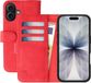 Rosso Element Apple iPhone 17 Hoesje Book Case Wallet Rood