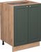 Vicco Fame-Line Keukenonderkast – 60 cm, WB Eik Groen-Goud Landhuis