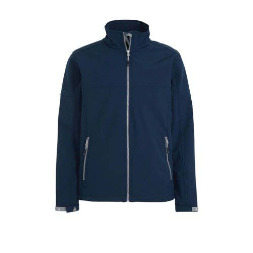 Kjelvik Outdoor Softshell Jack Donkerblauw - 8718339020188