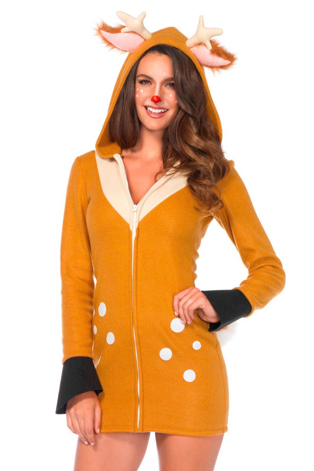 Leg Avenue Kostuum Cozy Fawn - 0714718516578