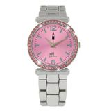 Lucardi Kinder Little Miss Fabulous horloge met stalen band - Zilverkleurig - 30 mm