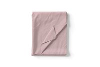 Homemania 14610 One-Single-stekker, solide kleur, voor bed, roze, van katoen, 150 x 290 cm