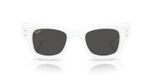 Ray-Ban Rb4940 Wayfarer Puffer Blacked Out Collectie door A $ ap Rocky Square zonnebril