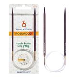 Pony Rosewood Circular Knitting Needle 3.75mm 60cm