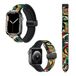 Horlogebandje Apple Watch Horlogebandje 22 mm Siliconen & Leer Afrikaans Patroon