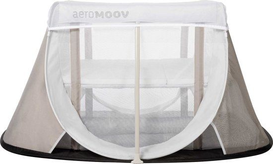 AeroMoov Instant Reisbed Muggennet Wit