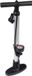 Perel Pompe sur pied avec manomètre 58 cm Aluminium Noir/gris