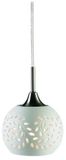 Markslöjd Lohals Lampe suspendue - Blanc/Argent, E14, 40W