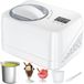 Ice-O-Matic machine à glaçons avec compresseur, 1 litre, blanc, sans préréfrigération