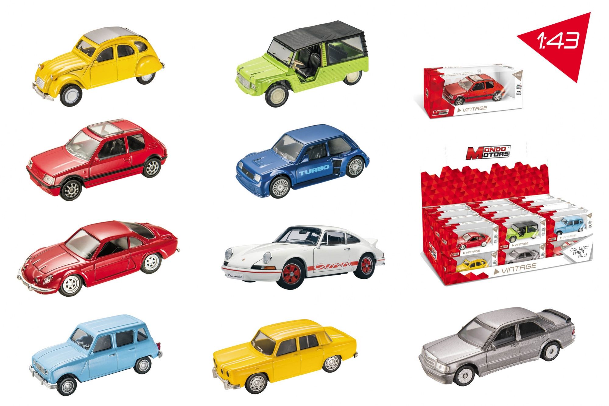 Mondo 53167 Speelgoedvoertuigen - Multi - 3+ Jaar