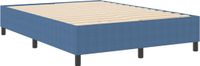 vidaXL Platformbedframe Blauw 140 x 200 cm Corduroy stof