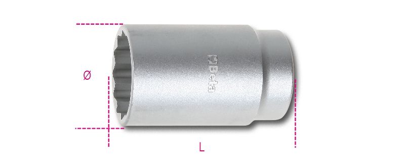 Beta Beta Dopsleutel voor naafmoeren 969B 34 - 009690134