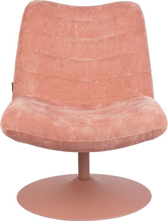 Zuiver Bubba Fauteuil Roze - Design Draaifauteuil