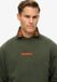 Superdry Micro Logo sweatshirt Heren army khaki L