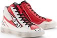 Alpinestars Stated Flair Motorschoenen - Blanc/rouge - Taille 13
