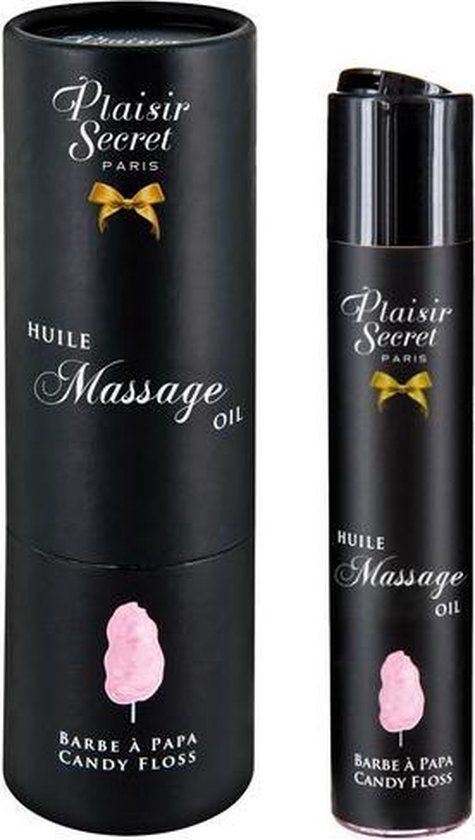 Plaisirs Secrets Massage Olie - Suikerspin - 59ml