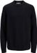JACK&JONES JCOPOINT KNIT BOUCLE CREW NECK BF JNR Jongens Trui Zwart Maat 140