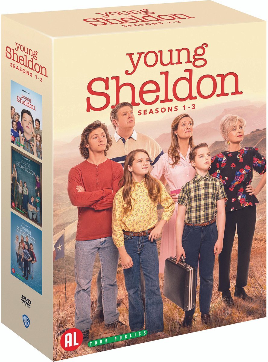 Warner Home Video Young Sheldon - Seizoen 1 - 3