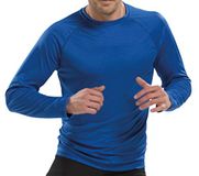 Asioka 300/14 uniseks-volwassene Sportief shirt met lange mouwen