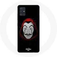 Maniacase Etui voor Samsung Galaxy A71 La casa de papel Masker