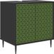 vidaXL Armoire de salle de bain GELEEN Chêne noir 60 x 40 x 61 cm Bois transformé